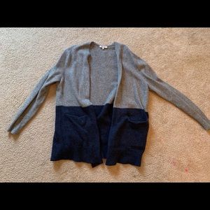 Madewell Color Block Kent Cardigan